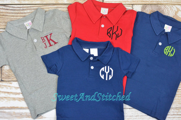 Boys Monogrammed back to school shirt, monogrammed fall dress shirt, back to school shirt, fall outfit for boys