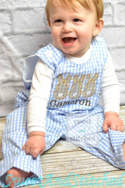 Personalized Boys Corduroy Easter outfit with carrot design and name - Baby Boy Easter Outfit, Easter overalls, Easter monogrammed outfit