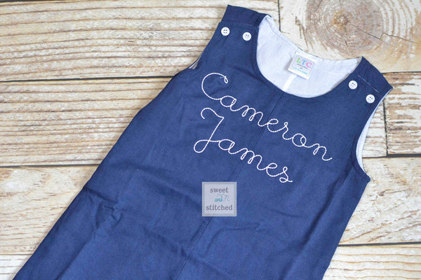 Monogrammed baby boy jon jon, baby boy cake smash outfit, 1st birthday outfit, monogrammed jon jon, 4th of july outfit