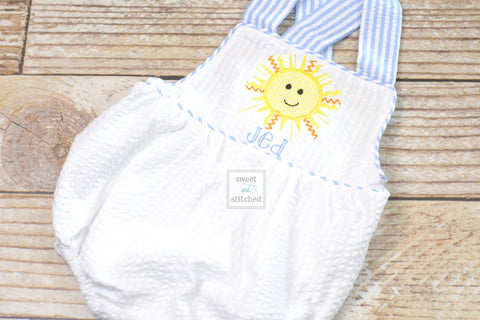 Monogrammed baby boy sunshine birthday outfit, sun 1st birthday cake smash outfit, sun birthday outfit